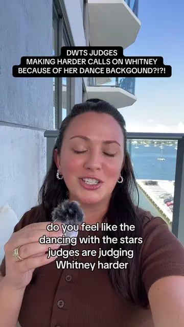 I don’t think that’s fair to judge her harder… it’s a competition 😅💃🏼💃🏼 #dw
