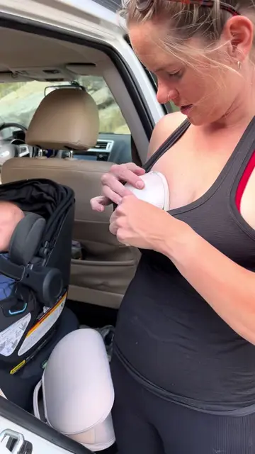 This breast pump from @eufybaby is a game changer on road trip. #eufyS1probreast