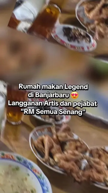 RM Semua Senang (Pak Siyo) memang salah satu RM Legend di Banjarbaru.  #kuliner 
