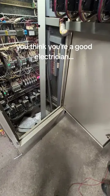 been there done that  #controlpanel #industrial #electricalengineering #bluecoll