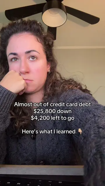 ✨ I’m officially $4,200 away from paying off $30,000 of credit card debt. When I