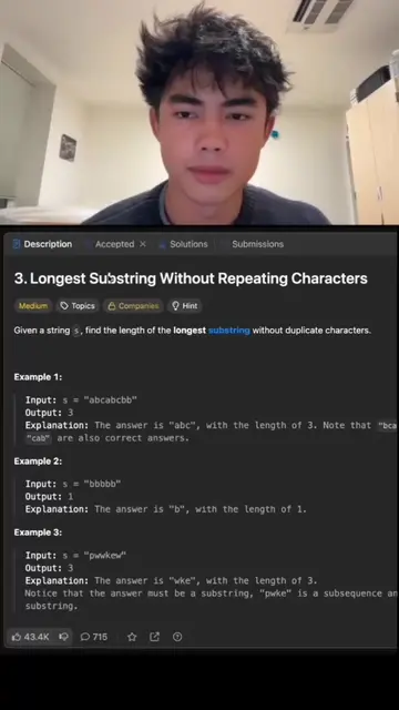 Give me hard questions in the comments #leetcode #sweintern #softwareengineering