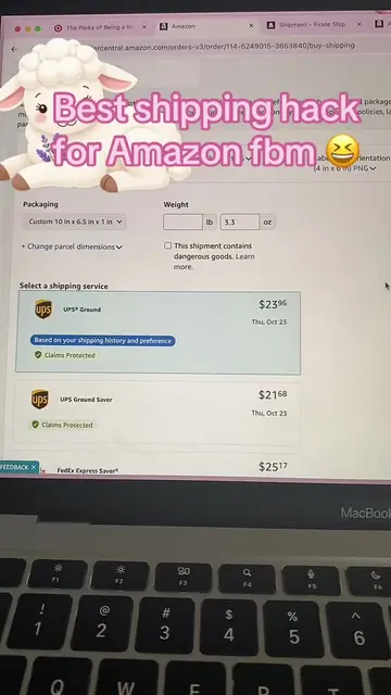 Saved me $15😩 #fbafromzero #amazonreseller #fba #fbm #ecommerce #pirateship 