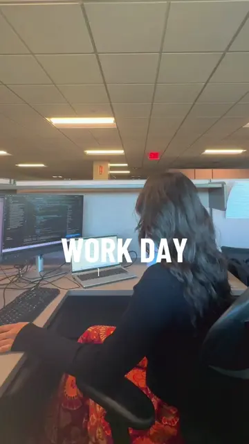 work day in the life 🪔👩🏾‍💻               #techgirl #softwareengineer #dayint