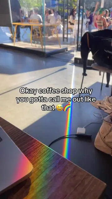 It’s like our bat signal 🌈 #wlw 