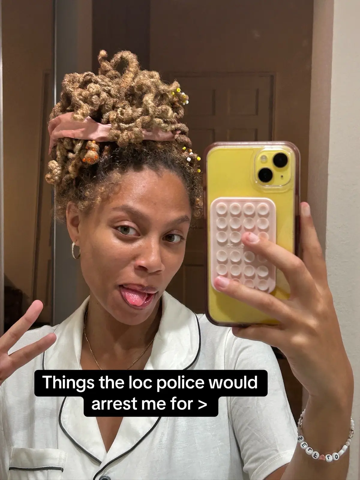 What would the loc police arrest you for?👀🤣 #locs #locsoftiktok #locjourney #l