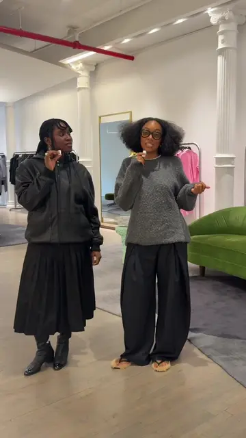 Our fashion mantra: "What would @Tracee Ellis Ross do?" 🤎 — When two silly fash