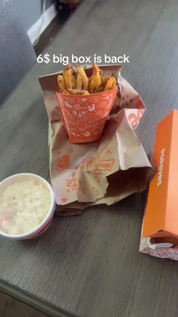 They actually not that bad w the sweet heat tho #popeyes #bigbox #blackenedtende