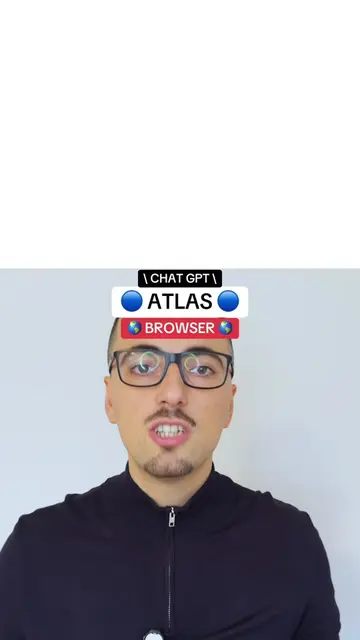 🌐 ATLAS: il nuovo browser AI di ChatGPT che naviga al posto tuo Siamo ufficialm