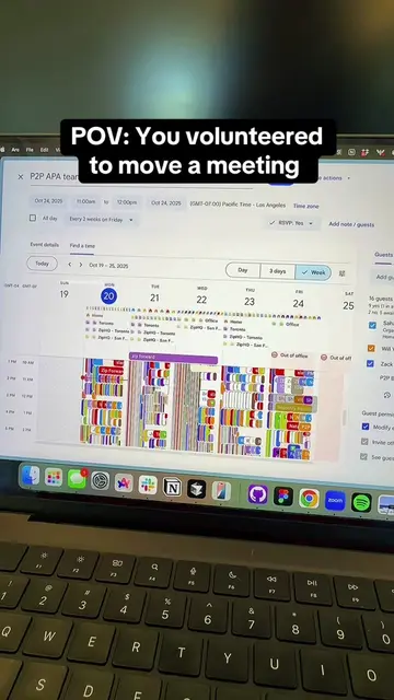 You were a fool to think moving this meeting would be quick. #meetinghumor #corp