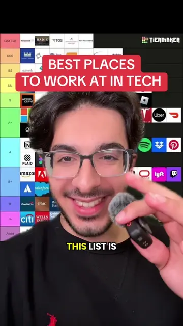 BEST PLACES TO WORK AT IN TECH #techjobs #computerscience #college #cybersecurit