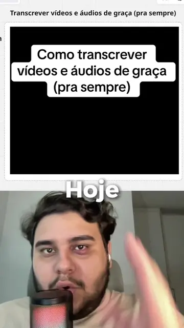 Essa é a forma mais eficiente e barata de transcrever qualquer áudio ou vídeo, c