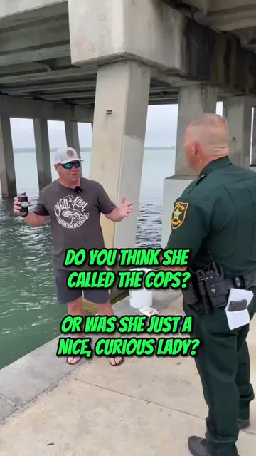 We still don't know. Did this lady call the cops on us, or is it a coincidence t