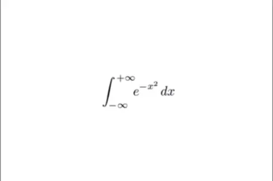 Gauss Integral #math #stem #integral #edit #calculus 