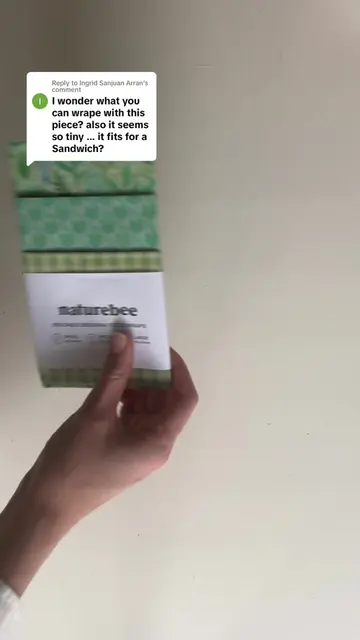 What should I wrap next 👀👀 #beeswaxwrap #asmr #wrapping #sounds 