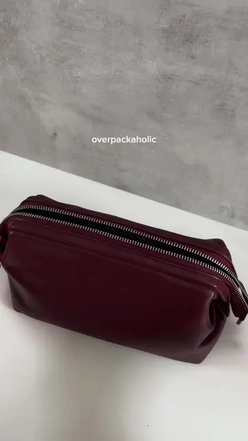 Not me designing a pouch that fits everything I want to bring instead of packing