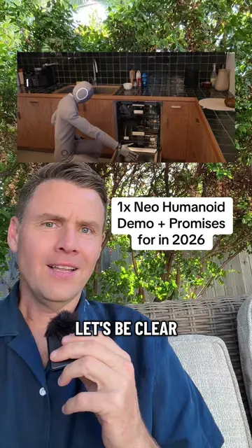 The new 1x Neo Robot will go on sale in 2026 and they’ve just revealed a lot mor