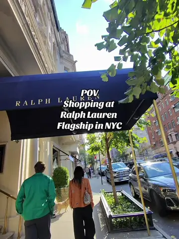 POV Shopping at Ralph Lauren Flagship in NYC #mensfashion #mensstyle #luxuryfash