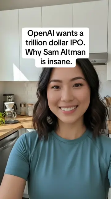 OpenAI is prepping for a trillion dollar IPO next year. Explore why Sam Altman i