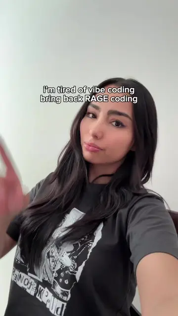 enough vibes bring back the rage #coding 