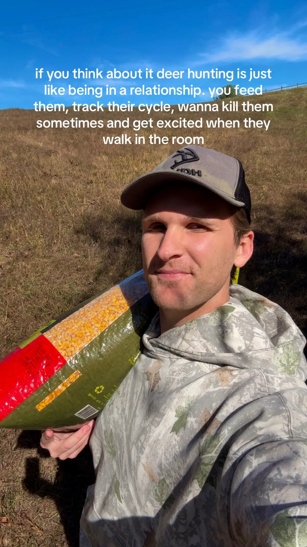 except deer actually know what they wanna eat for dinner #deerhunting#deerseason