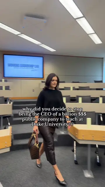 Super iconic 💋 #dukeuniversity #ceo #business #womenempowerment #entrepreneur 