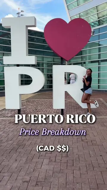 How much I spent on my 4 day Puerto Rico trip in CAD. Price breakdown Included a