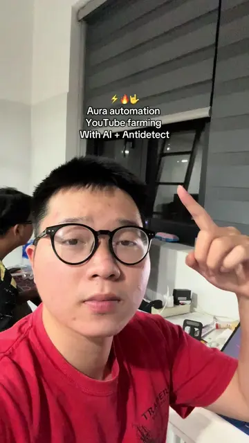 ⚡️🔥🤟 Aura automation  YouTube farming  With AI + Antidetect #automation #aiaut