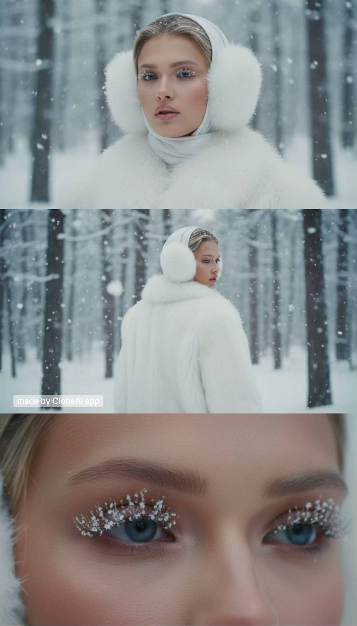 couldn’t decide which one is better #fyppppppppppp #xycba #winter #snow #ai 