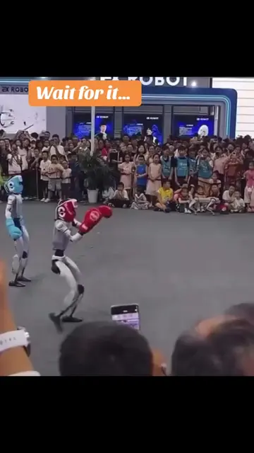 I can’t stop watching it over and over It’s too funny these robots are hilarious
