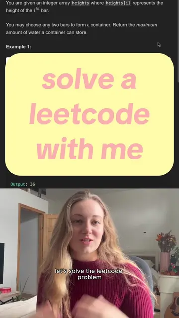 part two: the most efficient solution dropping tmrw (get excited)  I used to be 