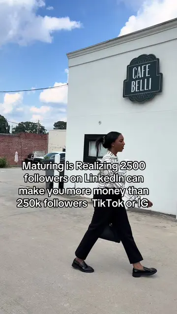 Maturing is realizing the real money isn’t in going viral… it’s in being visible