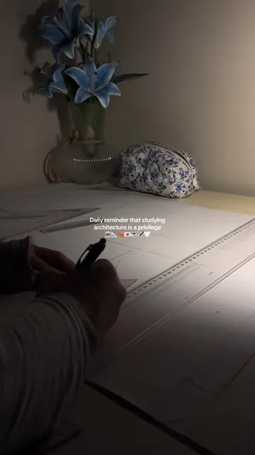 A gentle reminder: studying architecture is a privilege. Not everyone gets to sp
