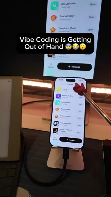 This Senior Vibe Coder built a mobile app from his phone. And sent it to the app
