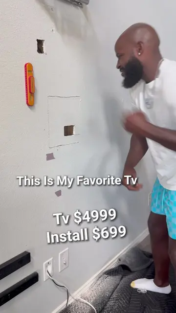 This is my favorite tv, the LG G5! Here’s how to install it #fyp #tv #tiktok #ho