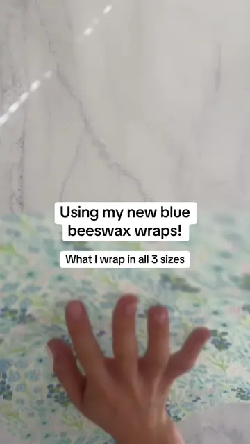 The large is my favourite way to use wraps by far! #beeswaxwraps #SmallBusiness 