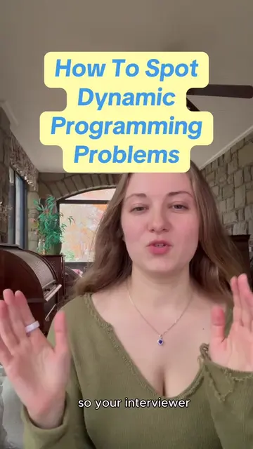 When should you use dynamic programming?  This will help you crush those leetcod