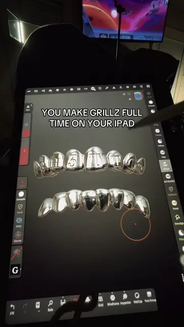 LORD THIS BEEN THE LONGEST 2 MONTHS OF LEARNING THIS CAD DESIGN 🎯 #nycgrillz #c