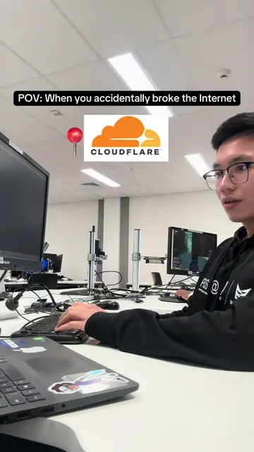 When the entire internet is in your hand ft: @IamMythical @Charlie #cloudflare #