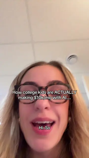 how to make money with AI 101 for college kids #ai #makemoneyonline #aiautomatio