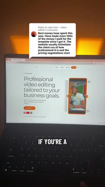 Replying to @nate Sam - video editor  Real result for @nate Sam - video editor w