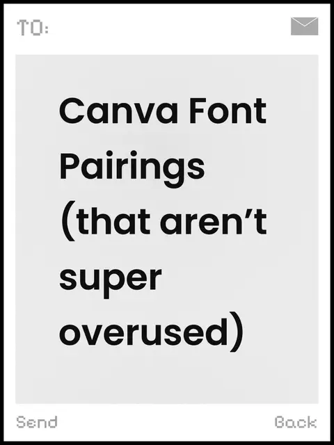 Look, I’m a sucker for a good font. Sorting through and picking out a good font 