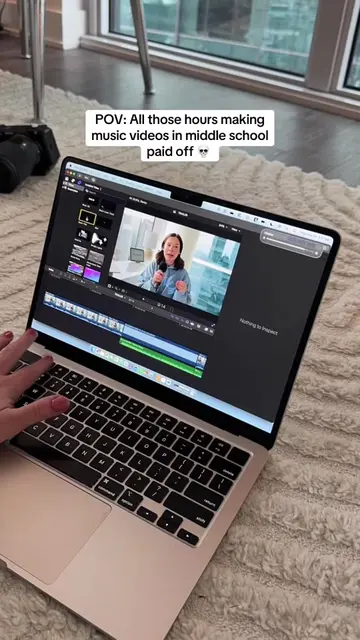 When you’re in a ✨flow state✨ editing a podcast trailer in 5 minutes because you