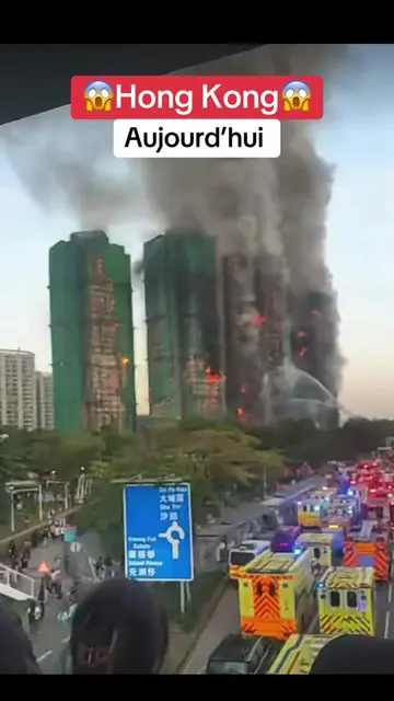 Avez-vous déjà vu un incendie de près ? Aujourd'hui à Hong Kong, un événement in