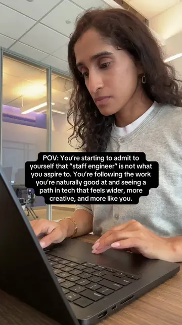 Hey engineer, there are lots of paths in tech and maybe becoming a staff+ engine