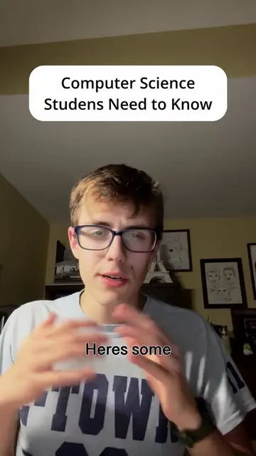You don’t really need to know that much in computer science clearly. Thankfully 