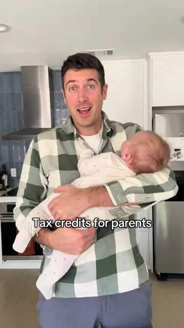 These are all the tax credits we’re using as new parents. #PersonalFinance #fina