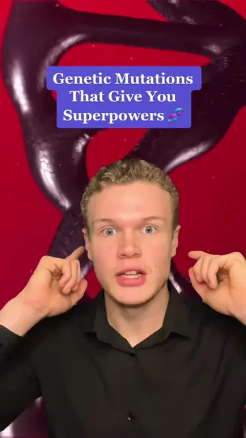 Genetic Mutations That Give You Superpowers 🧬 #genetics #human #dna #crazy #gen