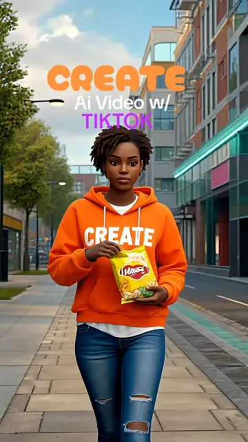 Here how you can make videos using just text prompts right inside of Tiktok! #ti