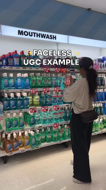 Faceless UGC example 🦷✨ #ugcexample #ugccreator #ugccontent #ugccommunity 